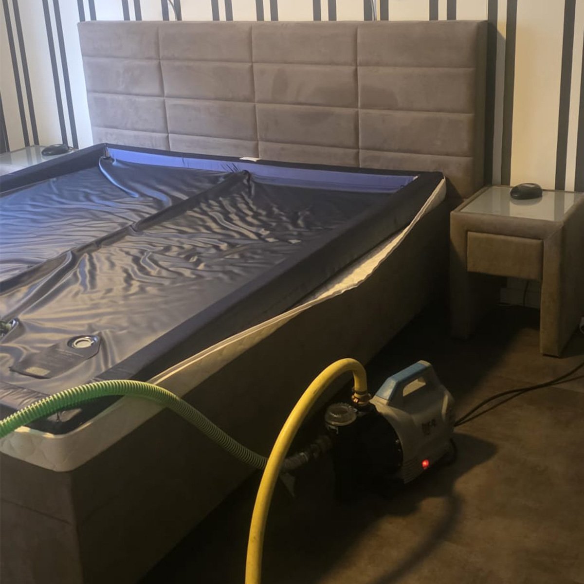 Refurbished waterbed boxspring 180 × 210